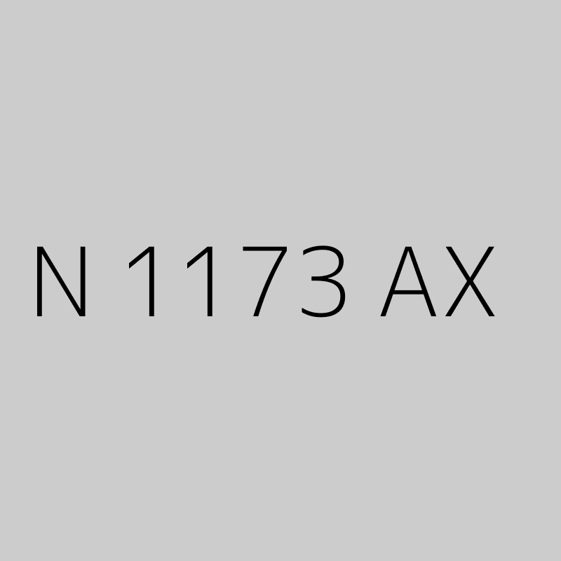 N 1173 AX 